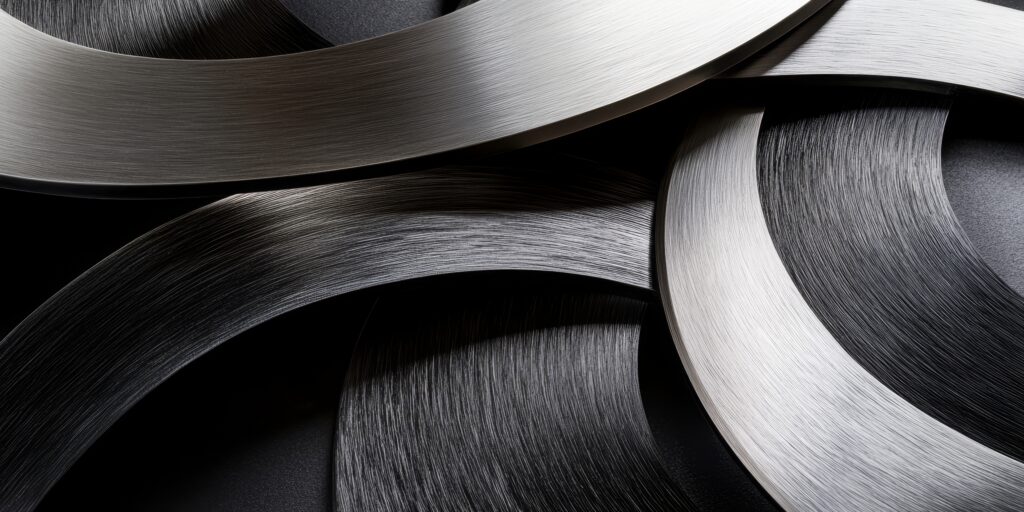 Peça de alumínio com tratamento de anodização dura aplicado pela Super Finishing